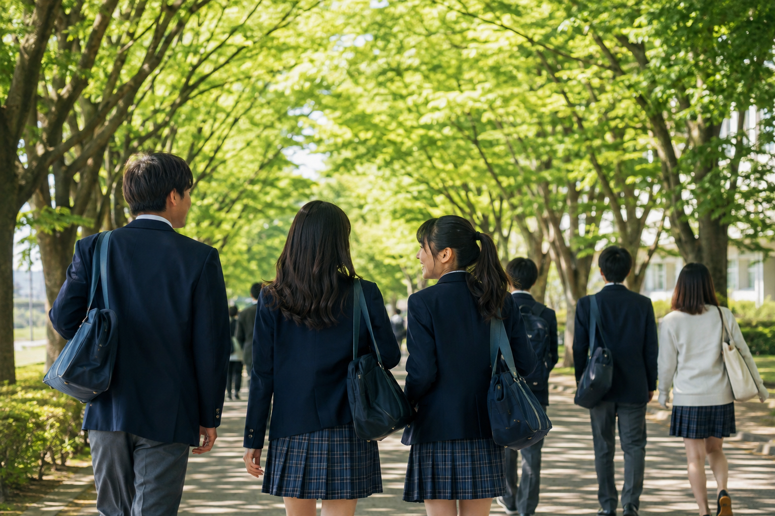 生徒たちの真摯な学び